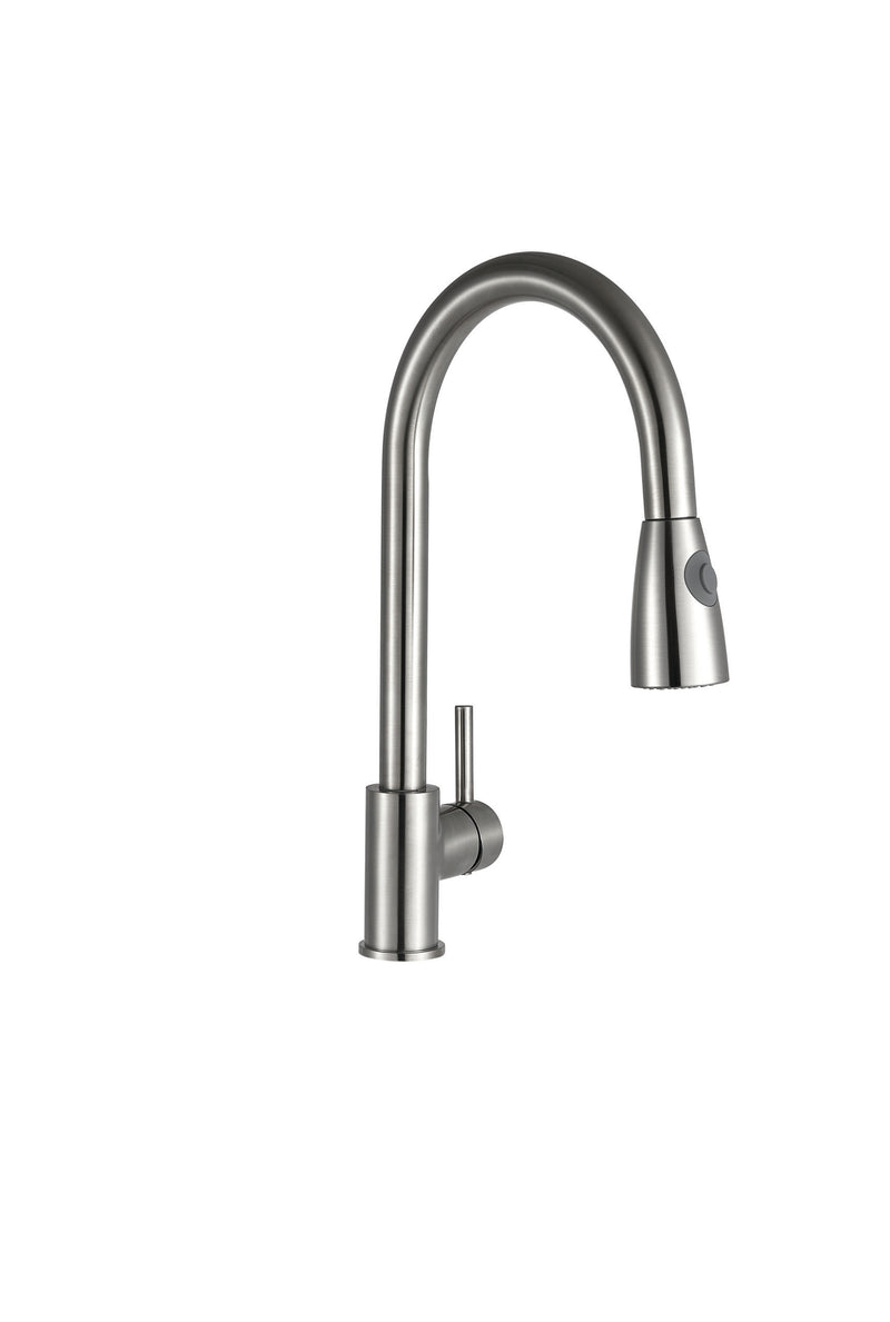 Kartell K-VIT Kitchen Sink Mixer With Pull Out Spray Chrome (KST004)