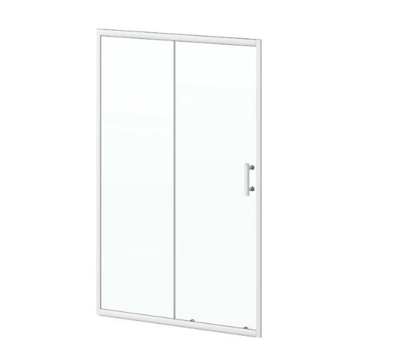 Kartell K-VIT KV8 Sliding Shower Door 1100mm (EIGHT1100SD)