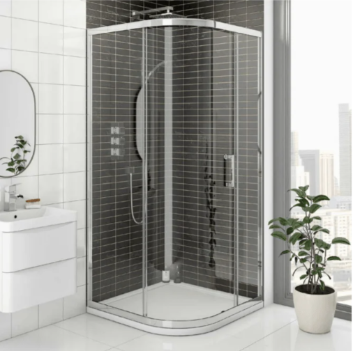Kartell K-VIT KV8 Single Door Quadrant Shower Enclosure 900 x 900mm (EIGHT900Q)