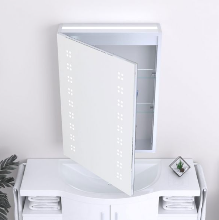 Kartell K-VIT Kandy 700 x 500mm LED Mirror Cabinet (MIR106)
