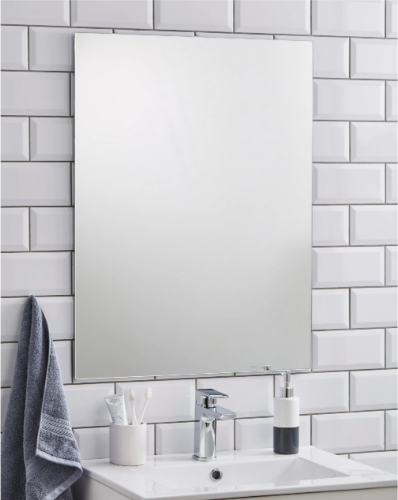 Kartell K-VIT Piazza 600 x 800mm Mirror - Chrome (PI6080)