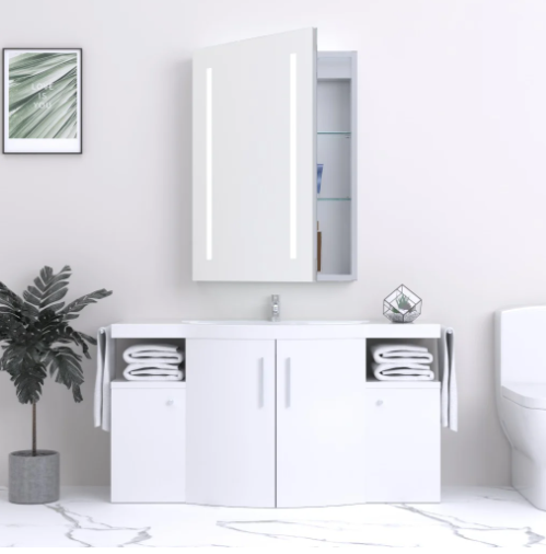 Kartell K-VIT Spectrum 500 x 700mm LED Mirror Cabinet (MIR102)