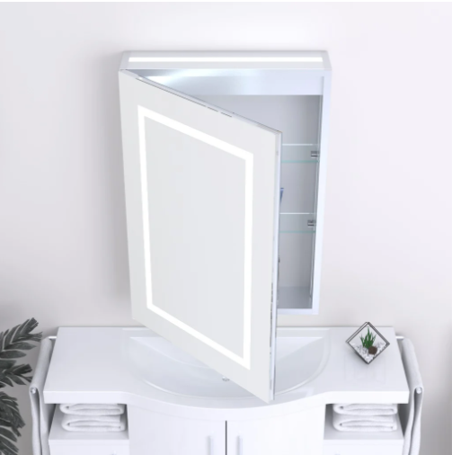 Kartell K-VIT Frame 500 x 700mm LED Mirror Cabinet (MIR103)