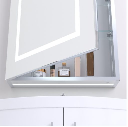 Kartell K-VIT Frame 500 x 700mm LED Mirror Cabinet (MIR103)