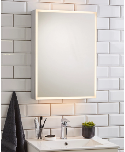 Kartell K-VIT Echo 500 x 700mm LED Mirror Cabinet (MIR107)