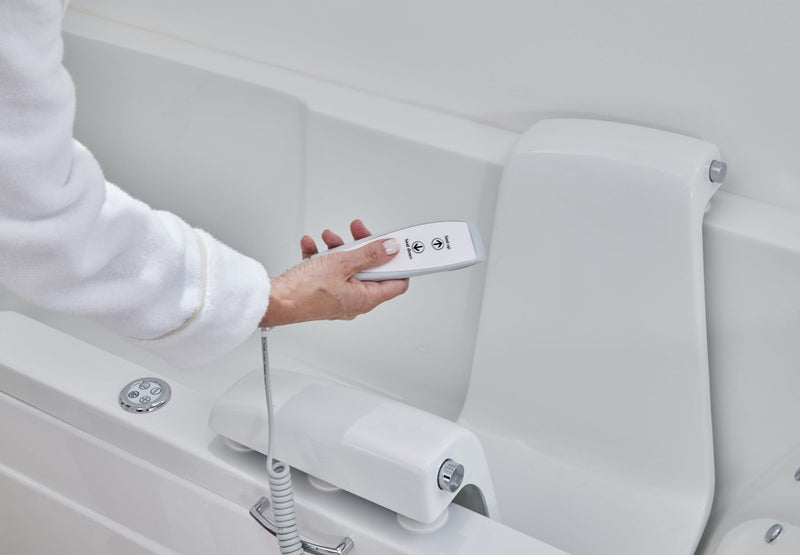 Access Montana walk in bath powered seat controls