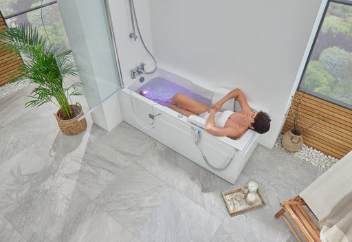 Access Montana full length walk in bath with powered seat