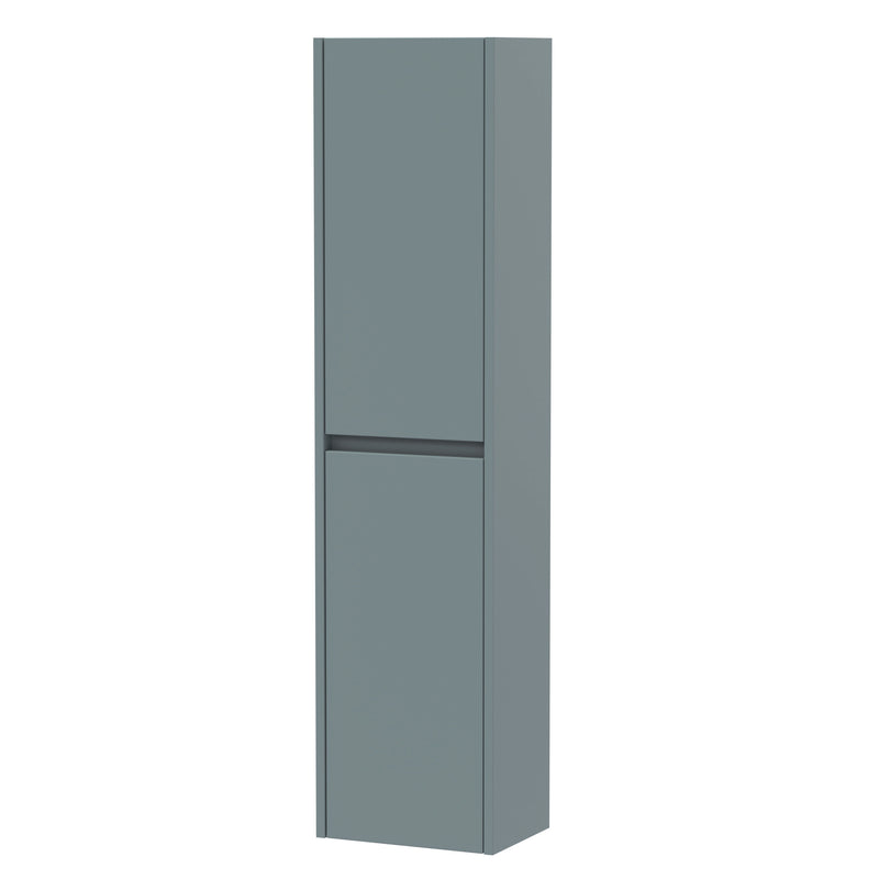 Nuie Havana 350mm Wall Hung Tall Cabinet - Coastal Grey