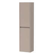 Nuie Havana 350mm Wall Hung Tall Cabinet - Soft Linen