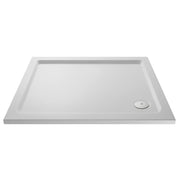 Nuie White Slip-Resistant Slimline Rectangular Shower Tray