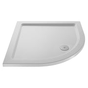 Nuie White Slip-Resistant Slimline Quadrant Shower Tray