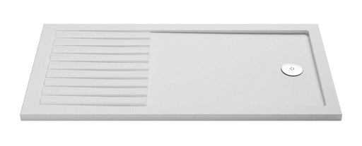 Nuie White Slip-Resistant Walk In Wetroom Rectangular Shower Tray