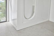 Access Oregon walk in bath door open detail