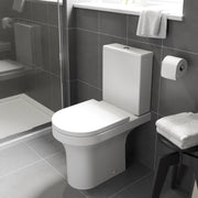 Kartell K-VIT Ozone Round Rimless Comfort Height WC Pan in White (POT023OZ)