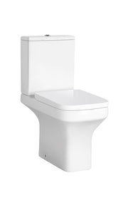 Kartell K-VIT Ozone Square Close Coupled Rimless WC Pan in White (POT026OZ)