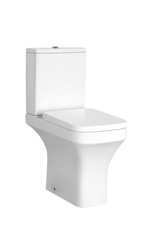 Kartell K-VIT Ozone Square Rimless Comfort Height WC Pan White POT029OZ