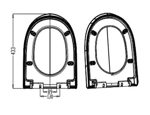 Kartell K-VIT Primo Round Soft Close Seat - White (PRI-SEAT-RO)