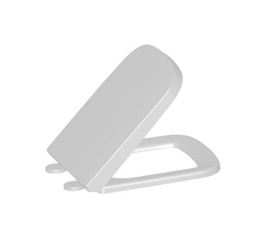 Kartell K-VIT Primo Square Soft Close Seat - White (PRI-SEAT-SQ)