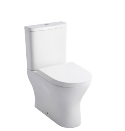 Kartell K-VIT Primo Round Closed Back Close Coupled WC Pan - White (PRI-WC-RO)