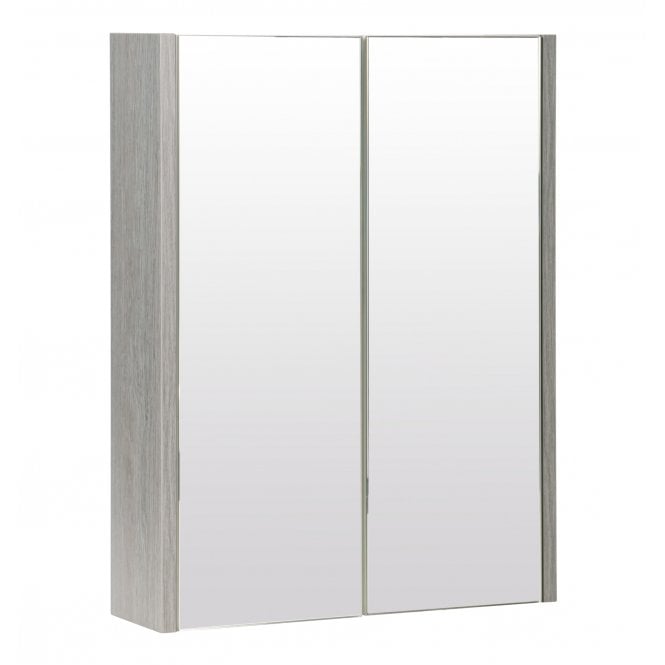 Kartell K-VIT Purity 500mm Mirror Cabinet in Silver Oak (PSO500MIR)