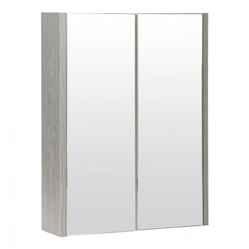 Kartell K-VIT Purity 500mm Mirror Cabinet in Silver Oak (PSO500MIR)