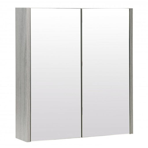 Kartell K-VIT Purity 600mm Mirror Cabinet in Silver Oak (PSO600MIR)