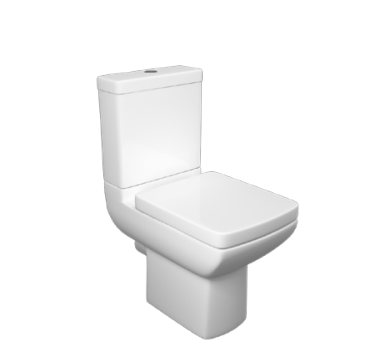 Kartell K-VIT Pure Close Coupled WC Pan - White (POT263PU)