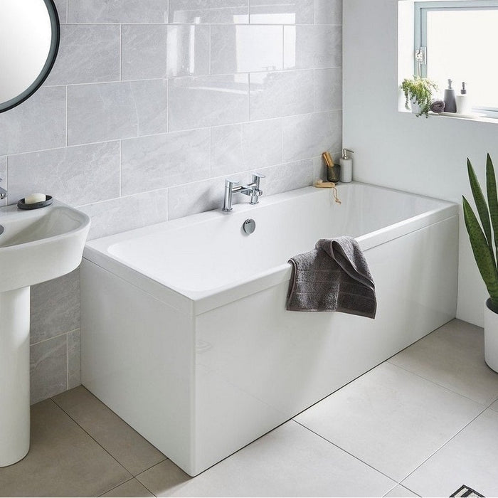 Kartell K-VIT Refine Duo 1700x700 Bath With Legs (REF1770DUO)