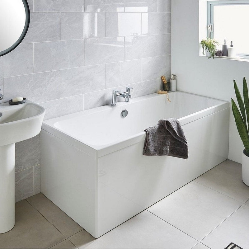 Kartell K-VIT Refine Duo 1700x750 Bath With Legs (REF1775DUO)