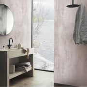 Wall&Water Concrete Satin 600x300mm tile-effect wet wall panel lifestyle view
