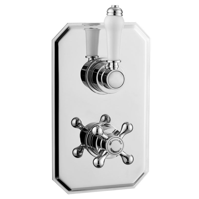 Kartell K-VIT Viktory Concealed Thermostatic Shower Valve & Diverter – Chrome (SHO033VI)