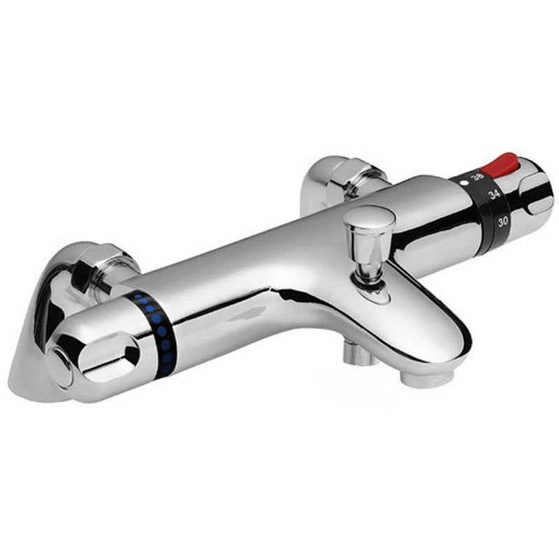 Kartell K-VIT Source Thermostatic Bath Shower Mixer-Chrome (SHO054SO)