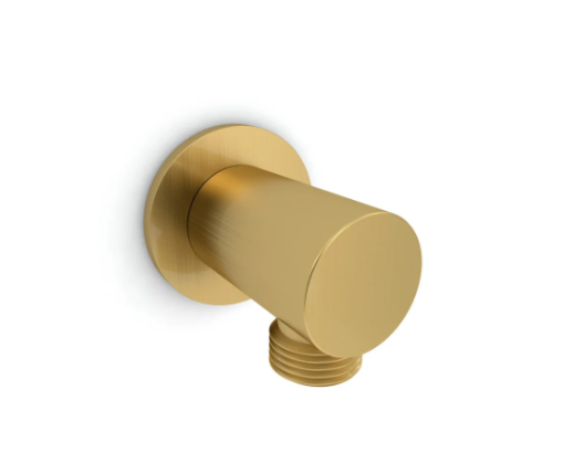 Kartell K-VIT Kolt Option 4 Thermostatic Concealed Shower with Adjustable Slide Rail Kit – Brushed Brass (SHO323KBB)(SHO322KBB)(SHO145OT)