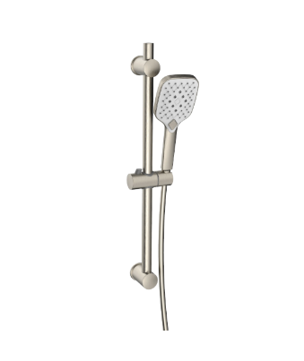 Kartell K-VIT Kolt Option 4 Thermostatic Concealed Shower with Adjustable Slide Rail Kit – Brushed Nickel (SHO333KBN)(SHO332KBN)(SHO090BN)