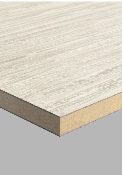 Selkie Inspire Collection Silver Rain Textured MDF Wet Wall Panel – Square Edge, 2420 x 1200 x 11mm