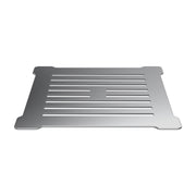 Nuie 90mm Fast Flow Shower Tray Waste with Grid - Chrome