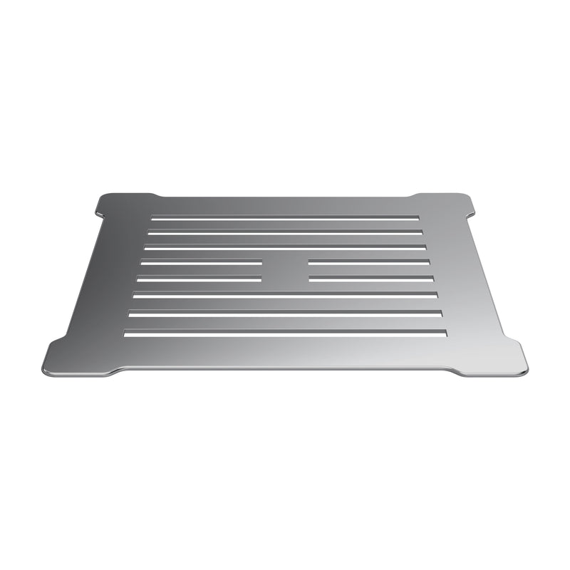Nuie 90mm Fast Flow Shower Tray Waste with Grid - Chrome