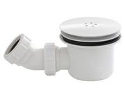 Matt White Fast Flow Shower Waste (STW004)