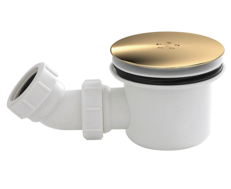 Brushed Brass Fast Flow Shower Waste (STW005)