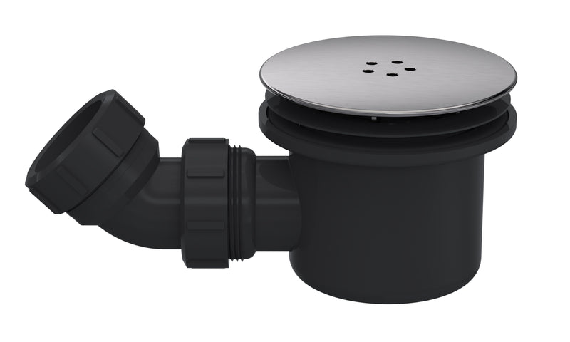 Brushed Pewter Fast Flow Shower Waste (STW008)