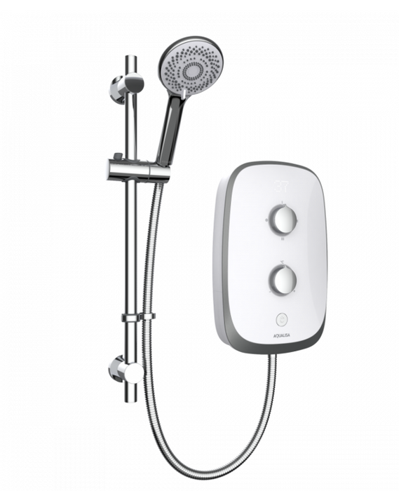 Aqualisa Evolve Electric Shower Kit Arctic White 8.5KW