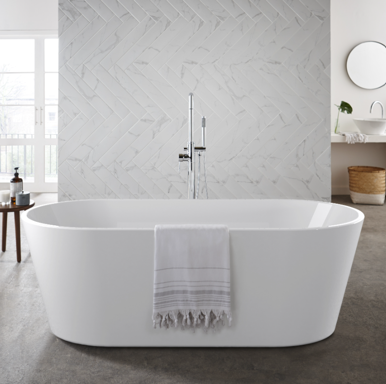 Kartell K-VIT Coast Freestanding Bath 1700 x 800mm (FSB1700CO)