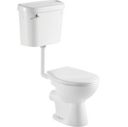 Kartell Proton low level toilet WC pan and cistern - bathroom suite pack