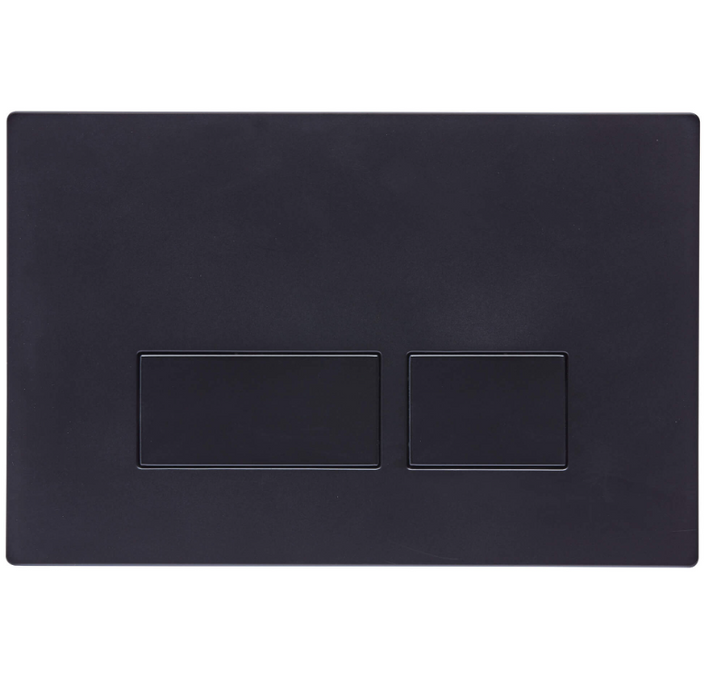Tavistock Square Flush Plate Black TR9020