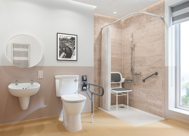 AKW Safety Flooring (0.5m x 2m) Beige 21901-BGE