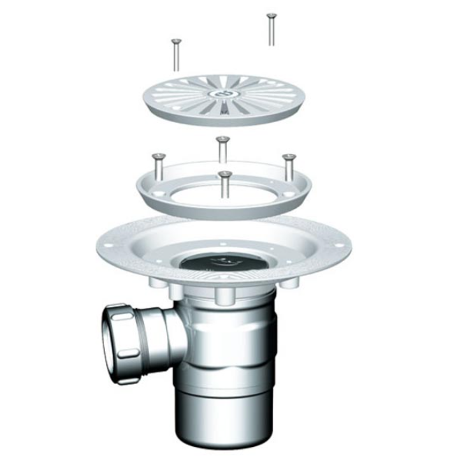 AKW Tuff Form Waste Adaptor (TFWA) including 19mm Trap (25129)
