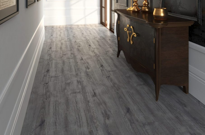 Vinyl Click Flooring Planks, Carron Oak, 181mm x 1220mm x 5mm (2.2sqm)