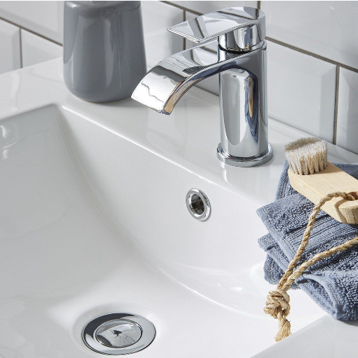 Kartell K-VIT Bella Mono Basin Mixer Chrome (OFTAP11)