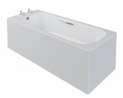 AKW 1700x700mm single ended anti-slip steel bath and kit 30842