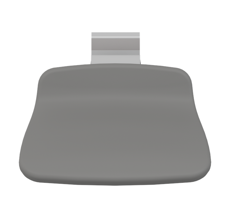 Pressalit PLUS Shower Seat 310, Fixed Height Grey (R7304112)